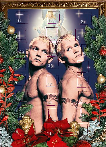 The Caesar Twins - Adventskalender gefllt mit feiner Schokolade